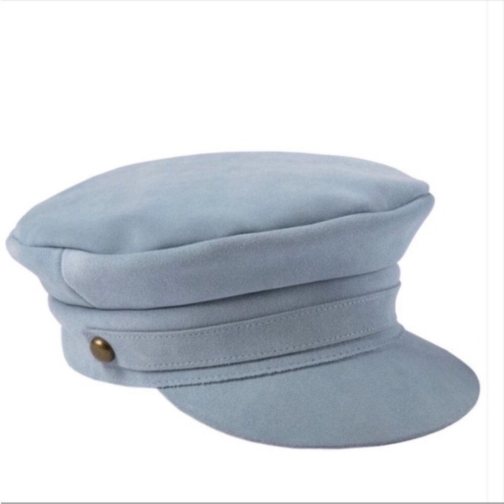 Lack Of Color Lola Suede Light Blue Hat. NWT! Sz M 57cm). - Picture 3 of 7